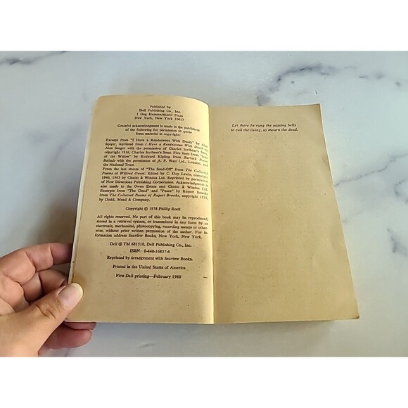 The Passing Bells By Phillip Rock Paperback - Picture 4 of 10